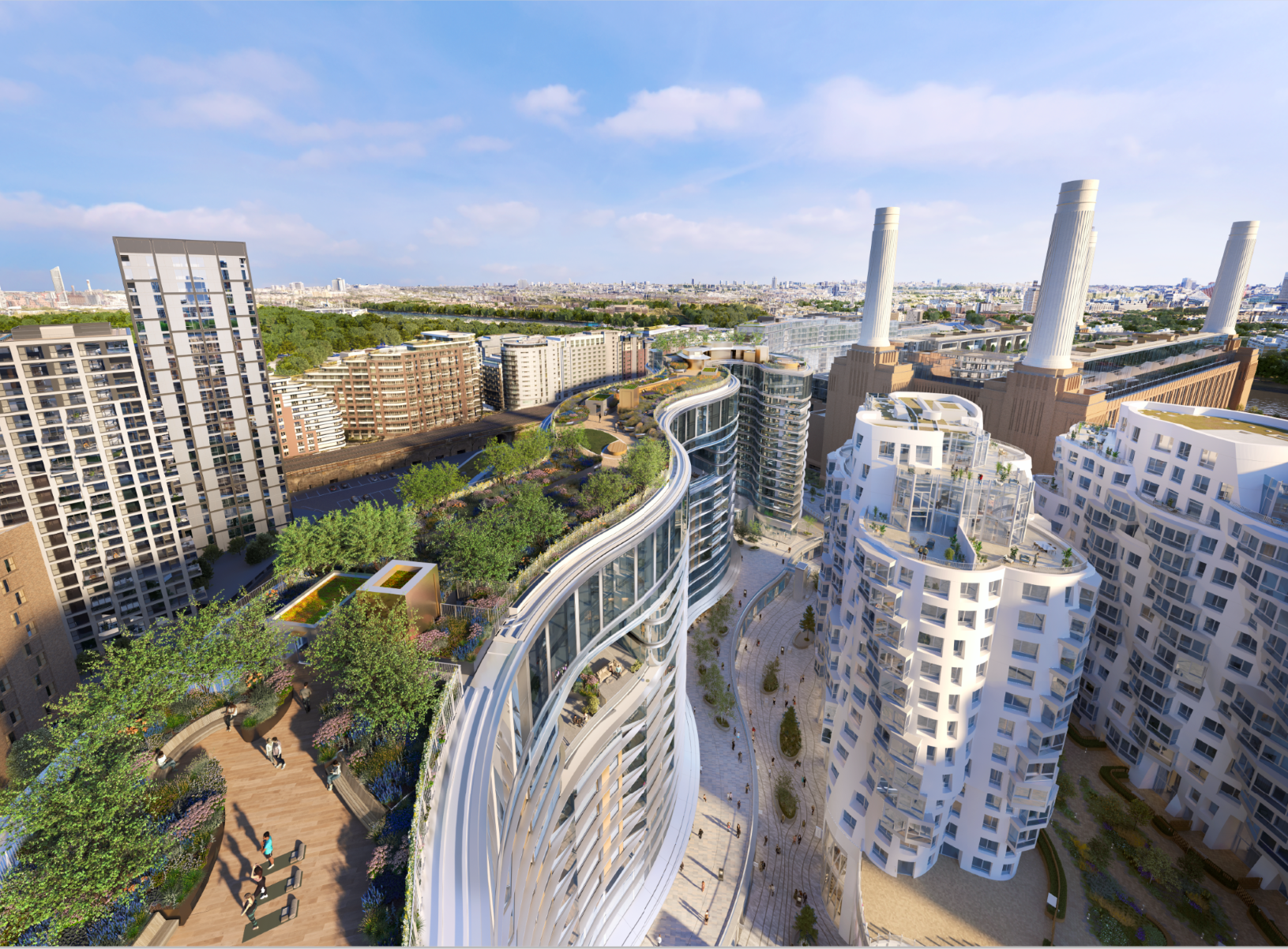 伦敦·巴特西电站 Battersea power station 配套