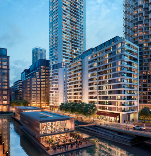 伦敦·大道公园10号 10 Park Drive 外立面