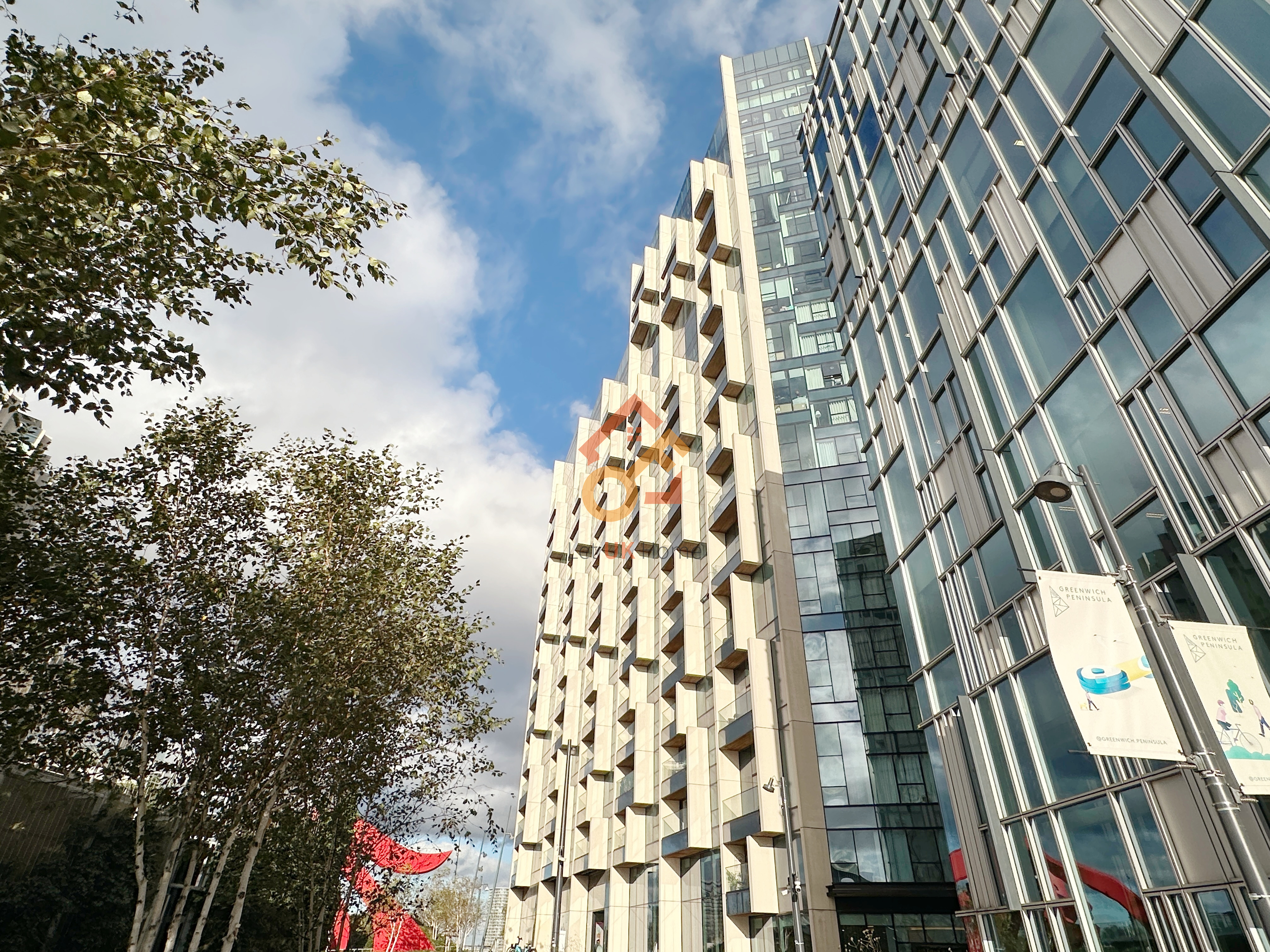 伦敦Greenwich Peninsula·1房1卫·Upper Riverside 外立面