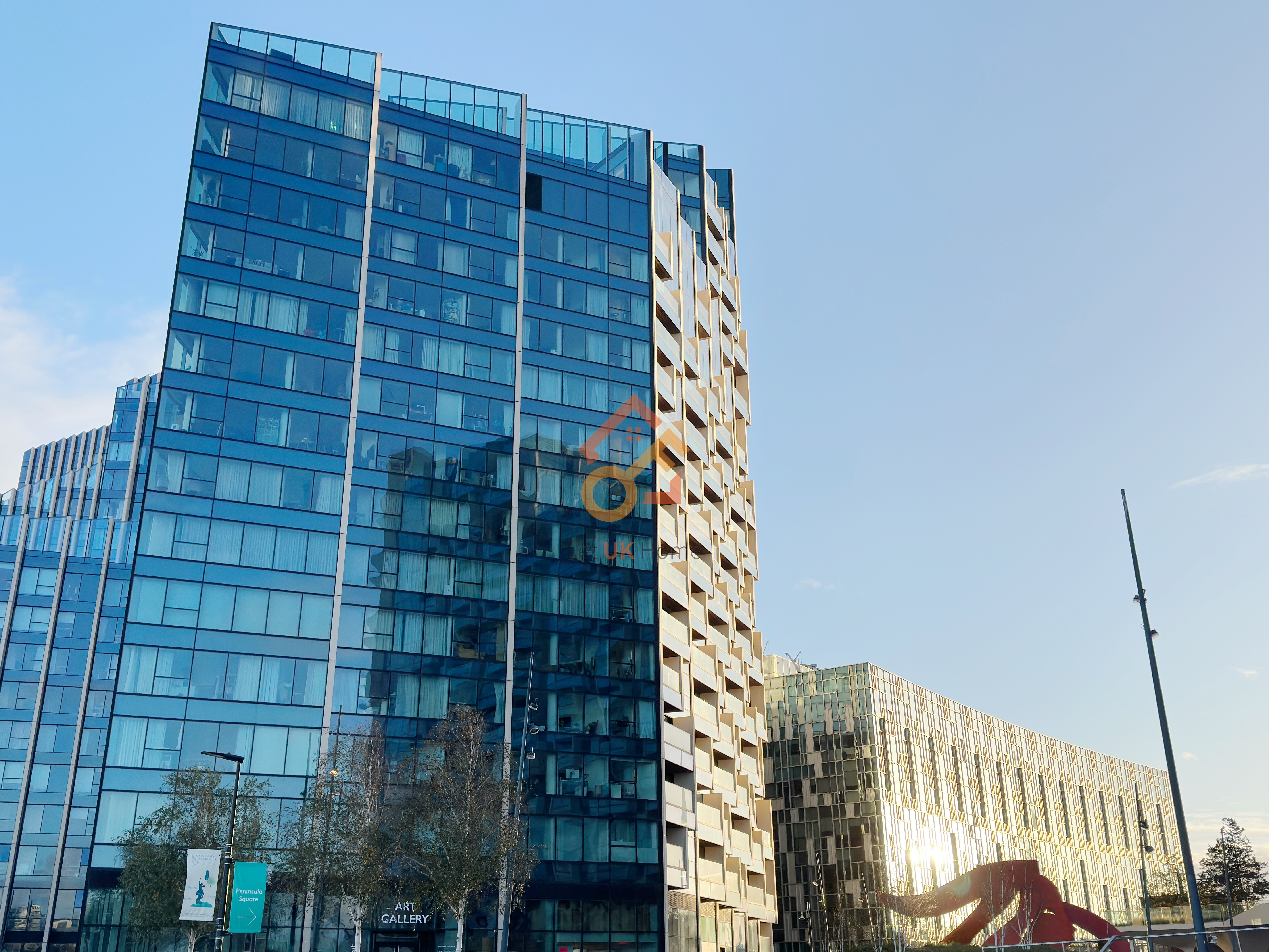 伦敦Greenwich Peninsula·1房1卫·Upper Riverside 外立面