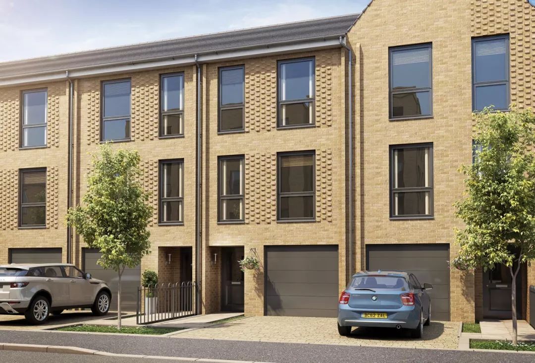 伦敦·萨顿米尔庄园 New Mill Quarter 外立面