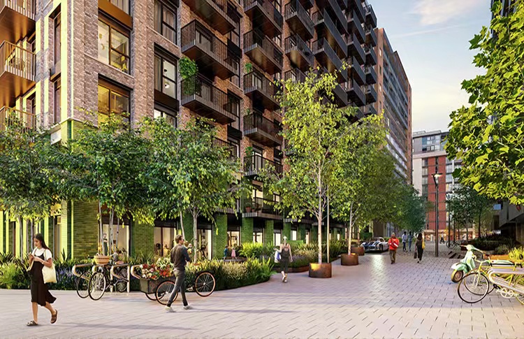 伦敦Royal Docks•1 Bedroom•Balearic Apartments 外立面