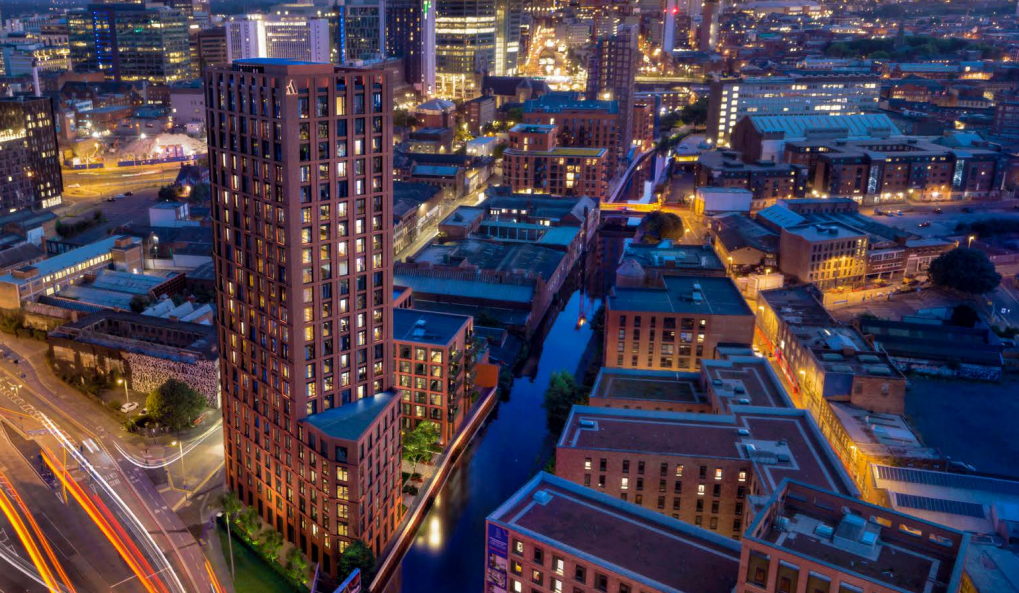 伯明翰·1房1卫·Affinity Living Lancaster Wharf 外立面