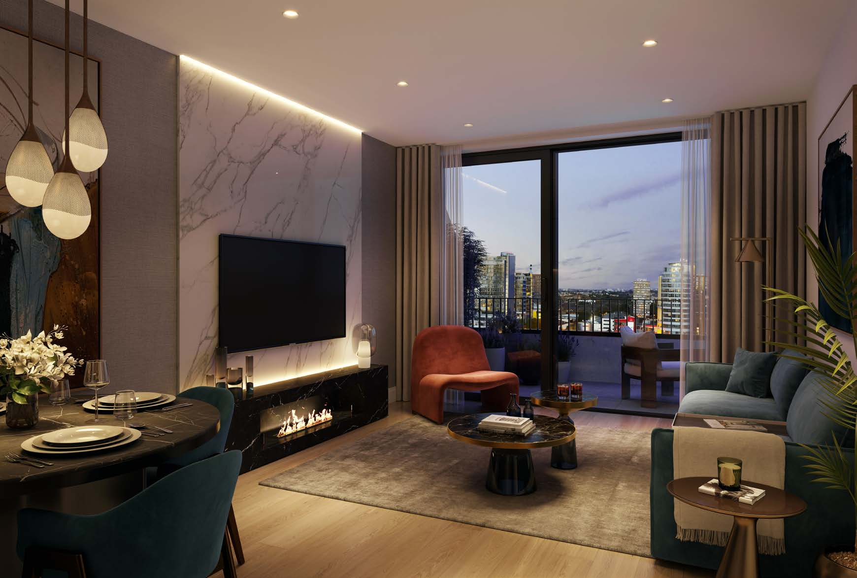 伦敦·切尔西水岸豪庭 Chelsea Riverview 样板间