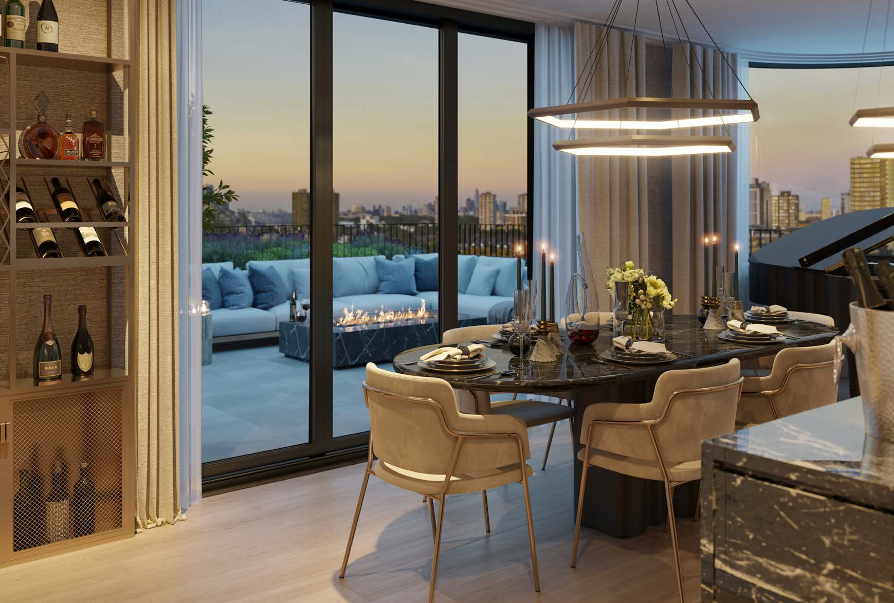 伦敦·切尔西水岸豪庭 Chelsea Riverview 样板间