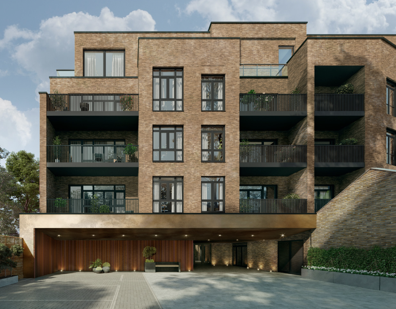 伦敦·45号公馆 45 The Mall 外立面