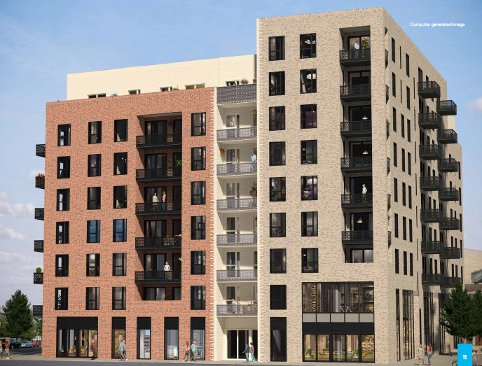 伦敦·卡克斯顿广场 Caxton Square 外立面