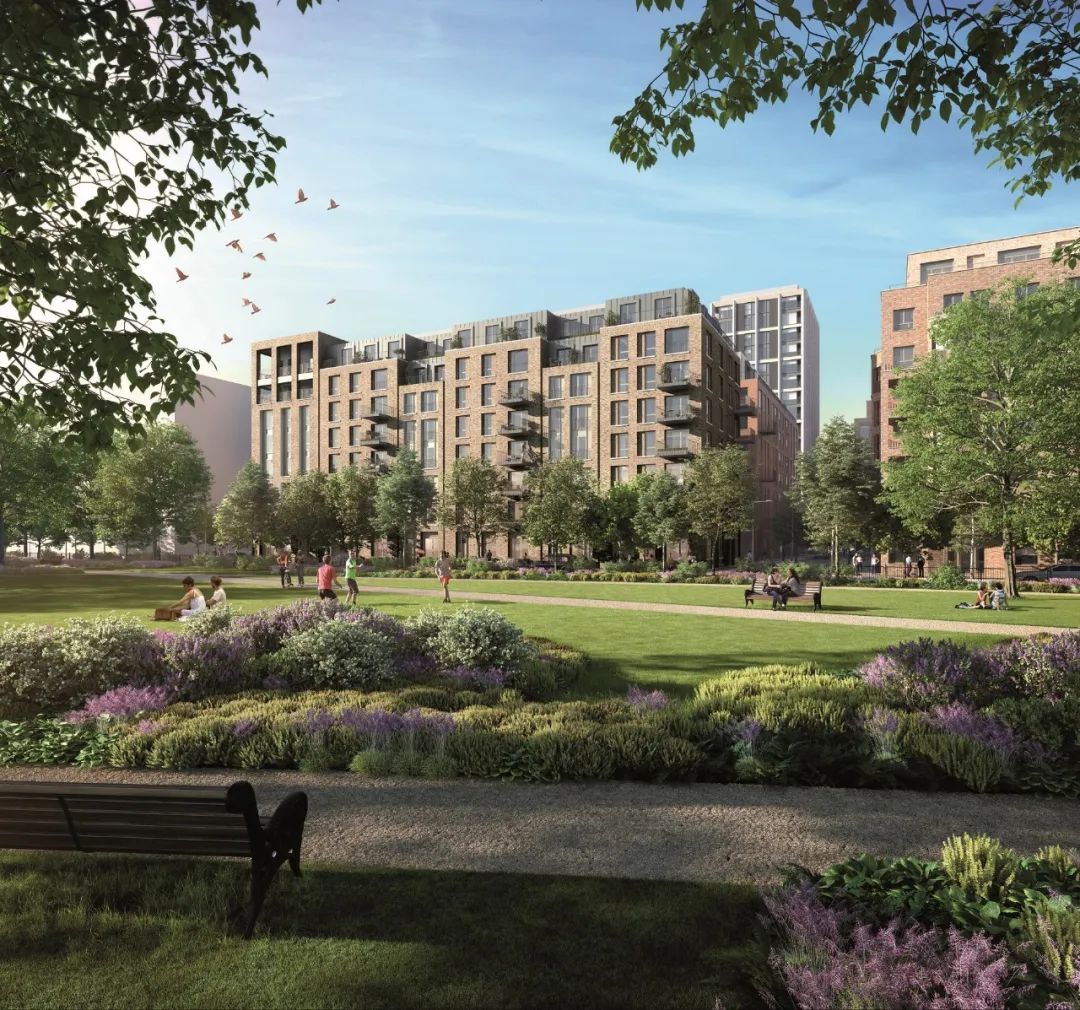 伦敦·布伦特十字城 Brent Cross Town 外立面